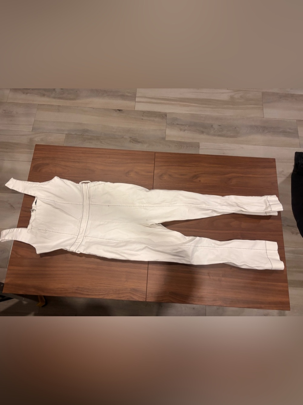 En Saison White Jumpsuit